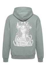 Damen Half-Zip Hoodie Ozeania