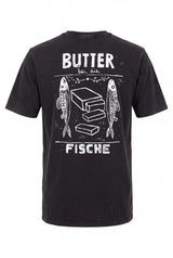 Unisex Bio-T-Shirt – Butter bei die Fische