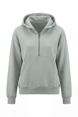 Damen Half-Zip Hoodie Ozeania