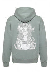 Damen Half-Zip Hoodie Ozeania