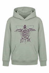 Kinder Hoodie – Schildkröte