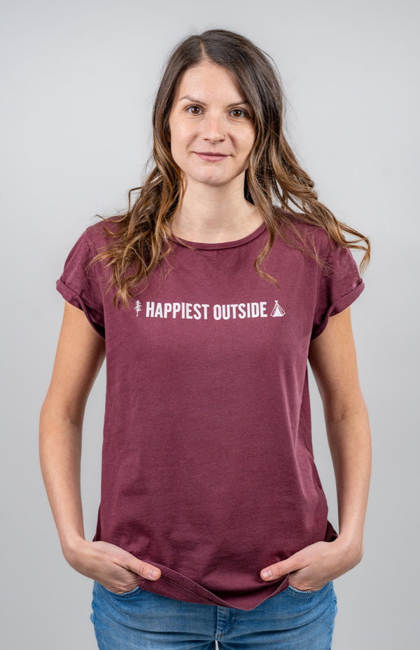 T-Shirt Happiest Outside